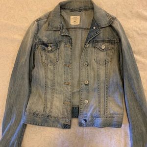H&M L.O.G.G. Denim Jacket Size 8